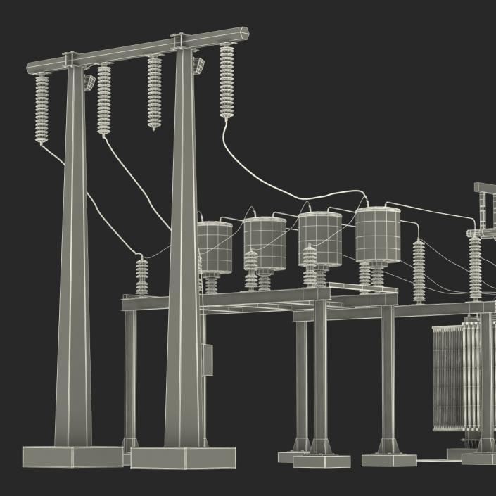 3D model Substation