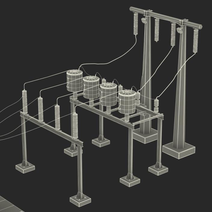 3D model Substation