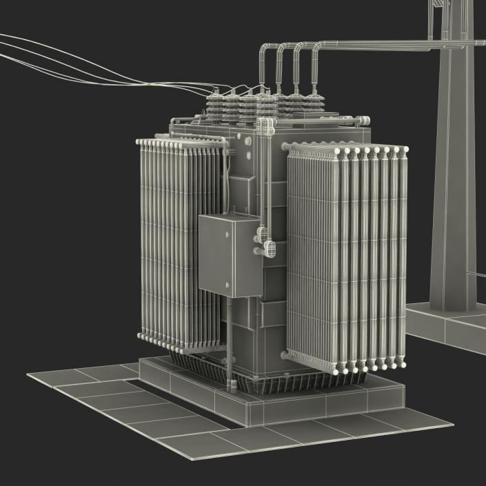 3D model Substation