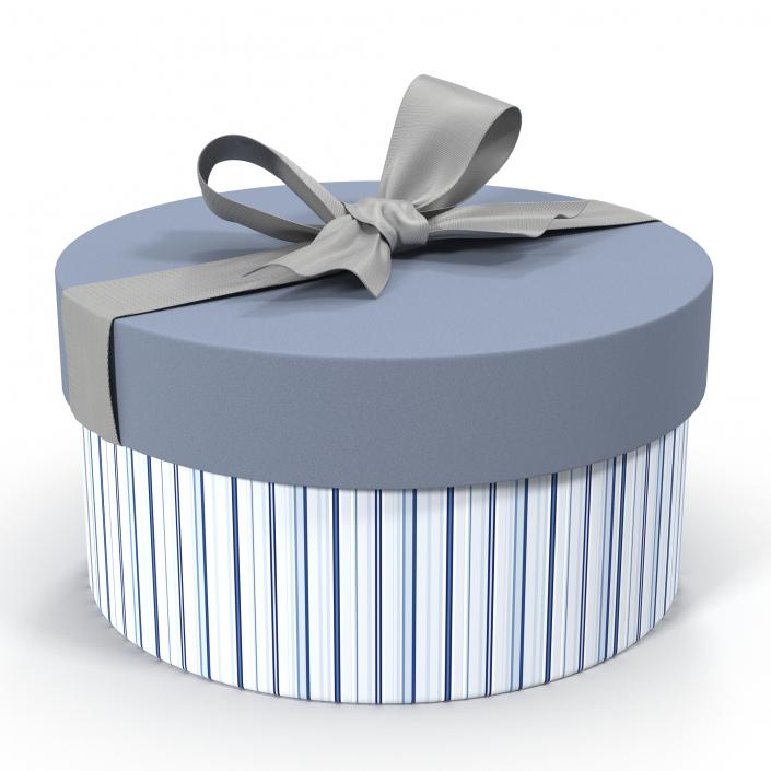 3D Giftbox 5 Silver