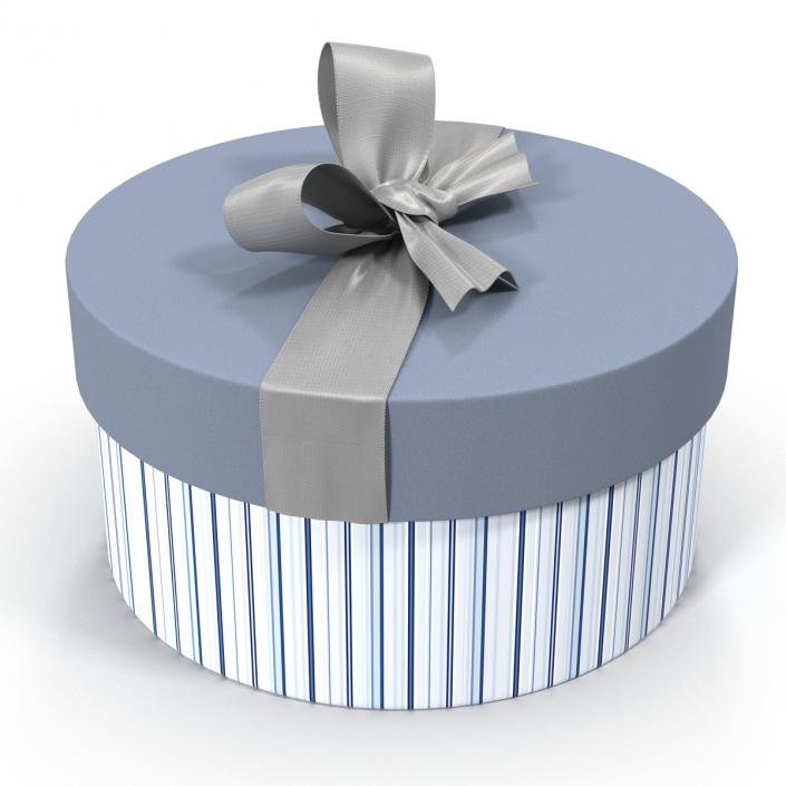 3D Giftbox 5 Silver