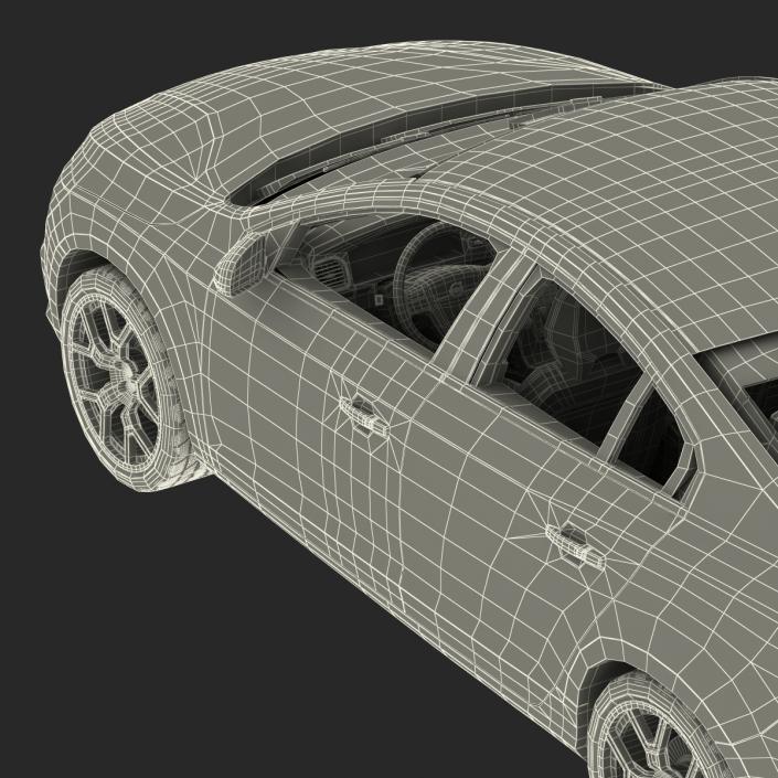 3D Volvo S60 2016 Rigged