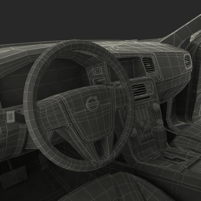 3D Volvo S60 2016 Rigged