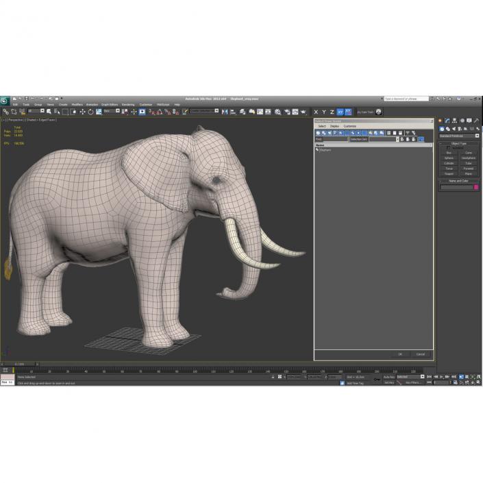 3D model Elephant