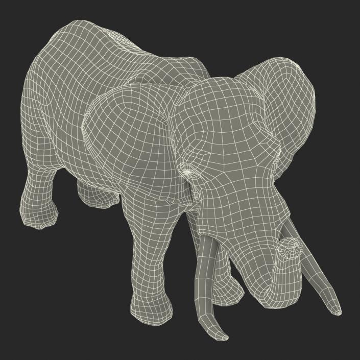 3D model Elephant Pose 3