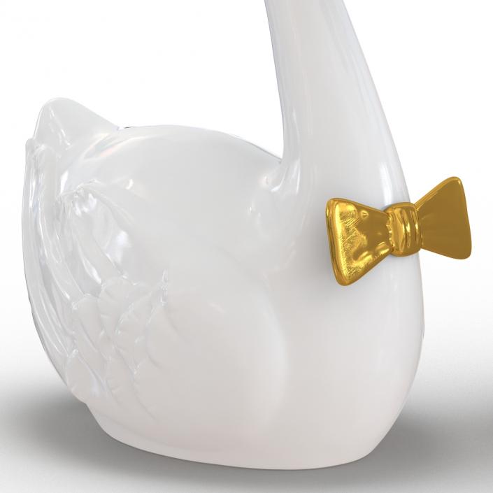 3D model Swans Wedding Cake Topper