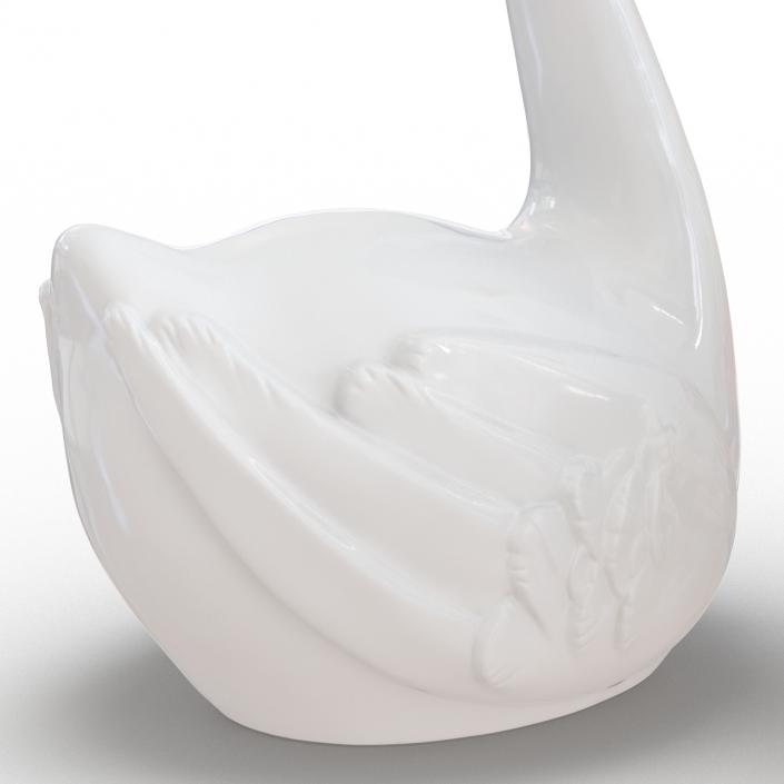 3D model Swans Wedding Cake Topper