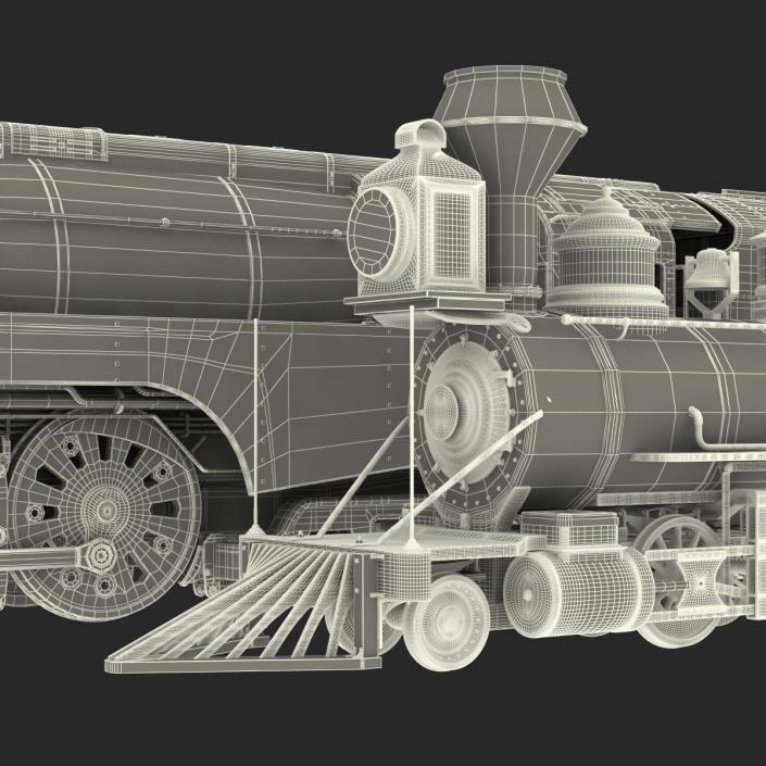 3D Steam Trains Collection model