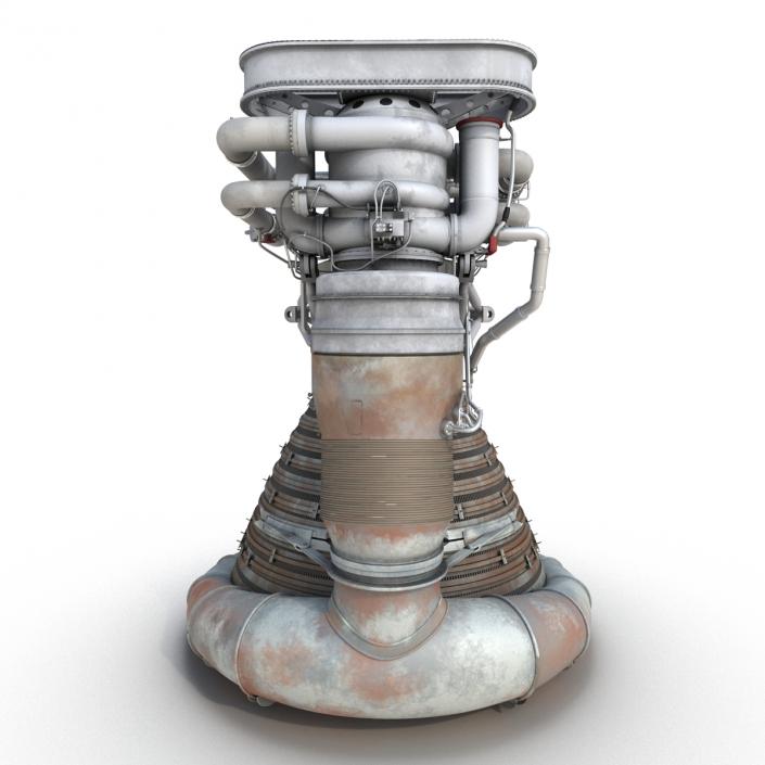 F-1 Rocket Engine 2 3D model