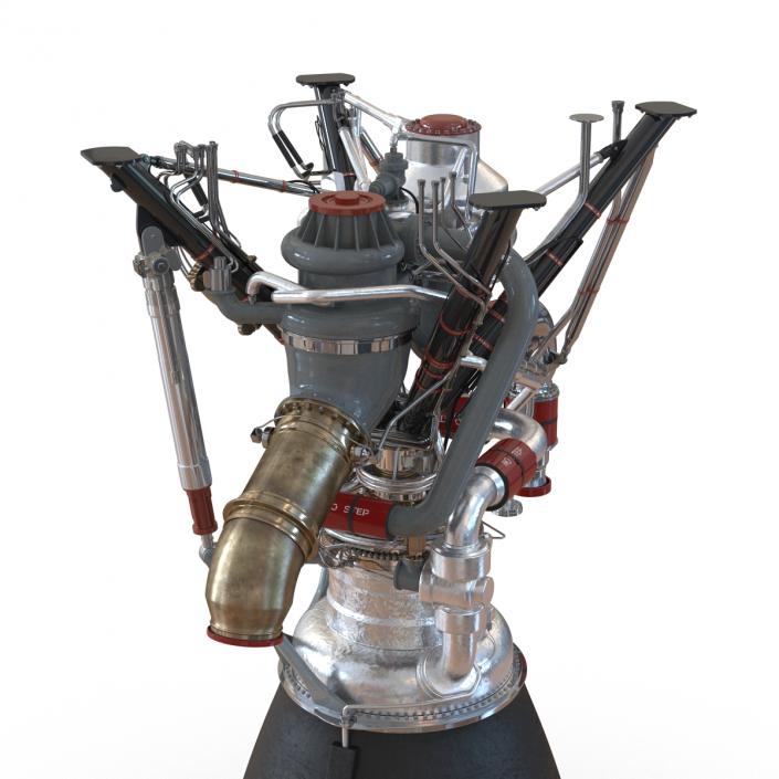 Rocket Engine RS 68 3D model