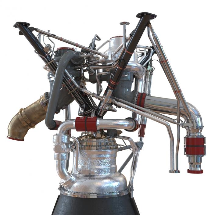 Rocket Engine RS 68 3D model