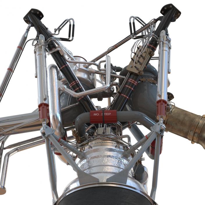 Rocket Engine RS 68 3D model