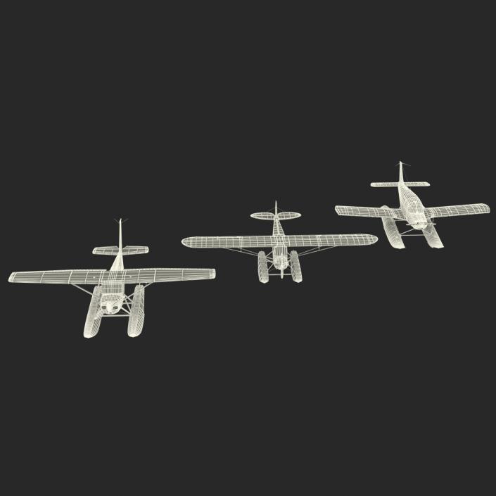 3D model Seaplanes Collection