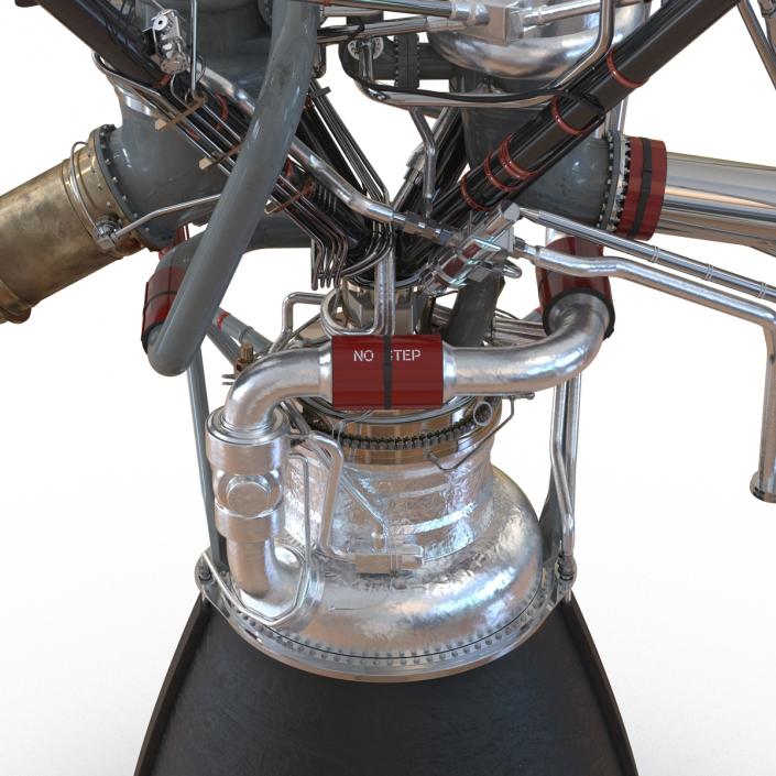 Rocket Engine RS 68 3D model