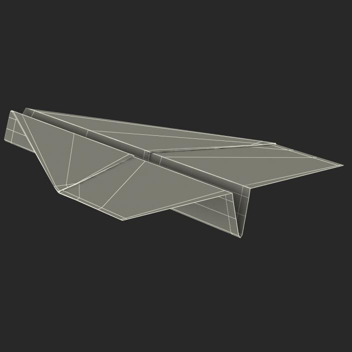 3D Paper Plane 3 model