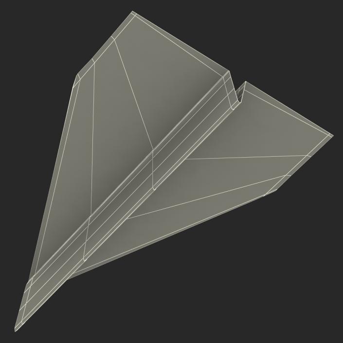 3D Paper Plane 3 model