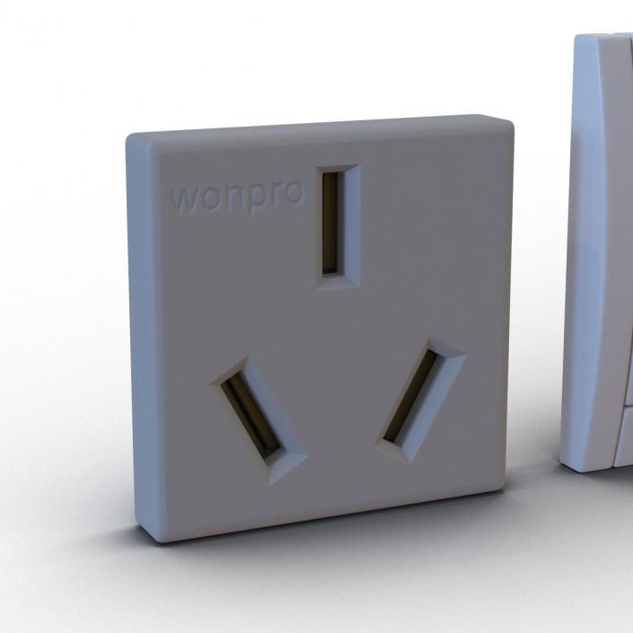 Electrical Outlets Collection 3D model