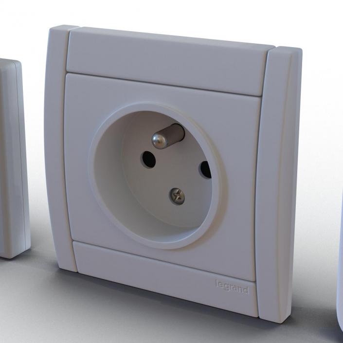 Electrical Outlets Collection 3D model