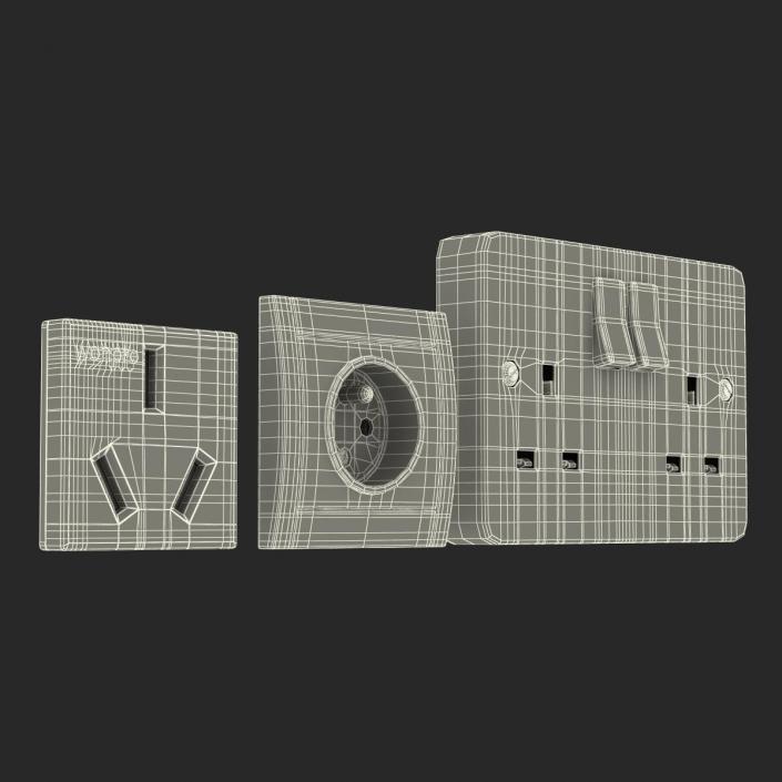 Electrical Outlets Collection 3D model