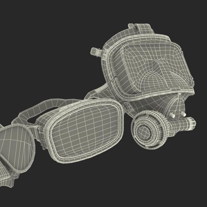 Scuba Masks Collection 3 3D model