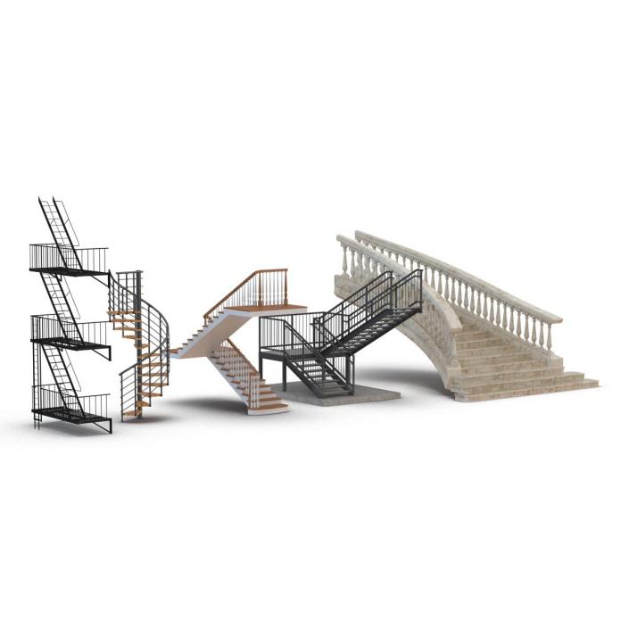 Stairs Collection 2 3D model