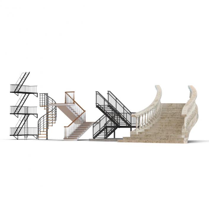 Stairs Collection 2 3D model