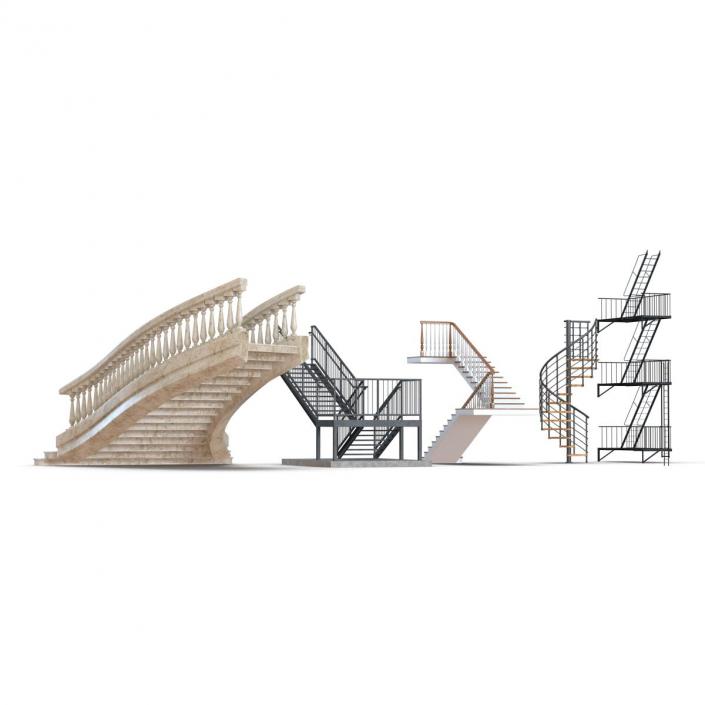 Stairs Collection 2 3D model