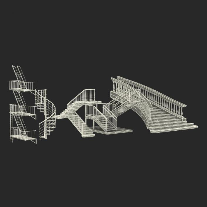 Stairs Collection 2 3D model