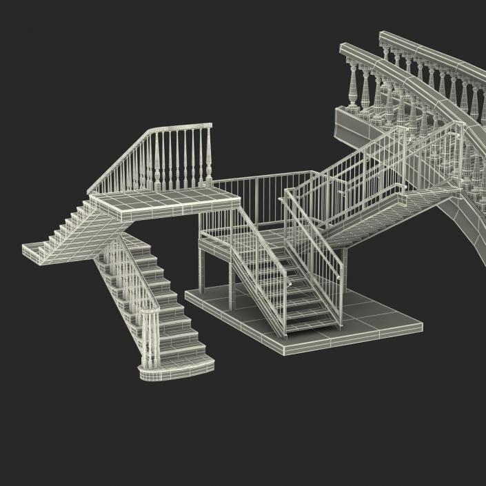 Stairs Collection 2 3D model