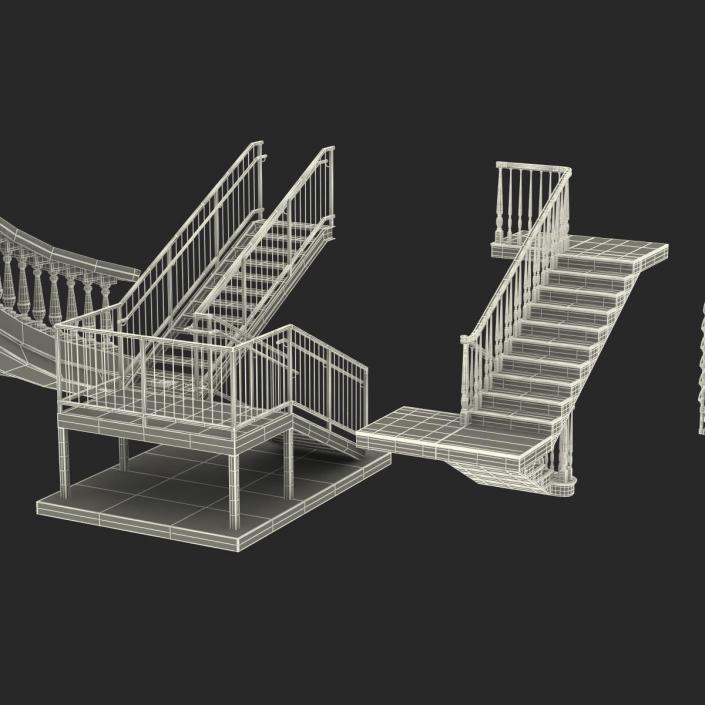 Stairs Collection 2 3D model