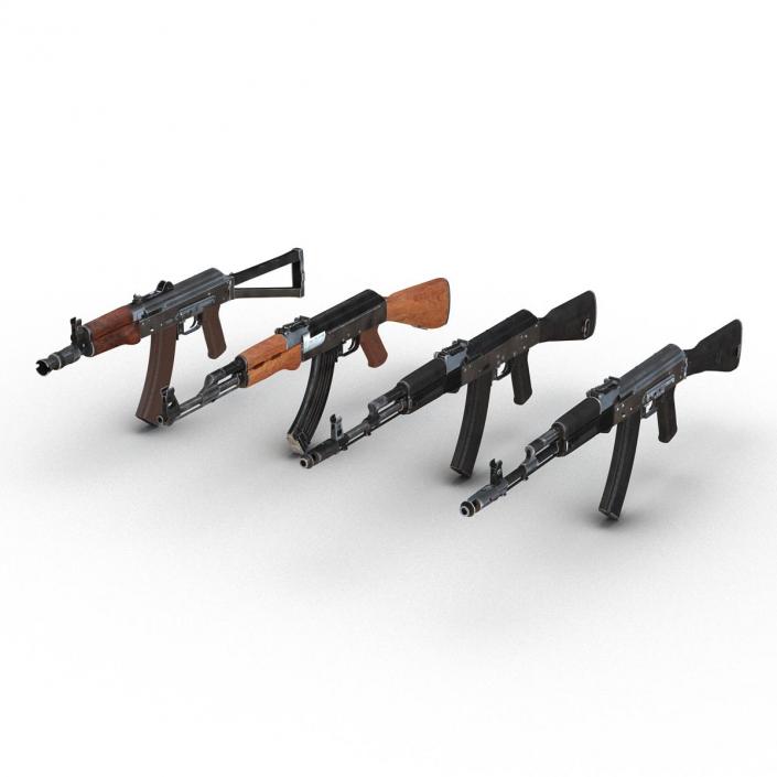 Assault Rifle AK Collection 3D