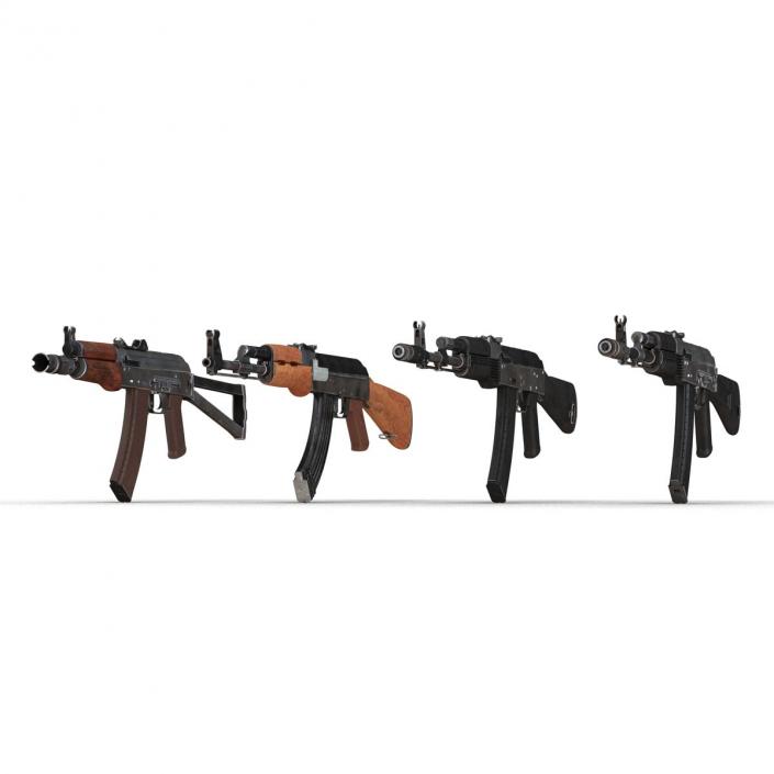 Assault Rifle AK Collection 3D