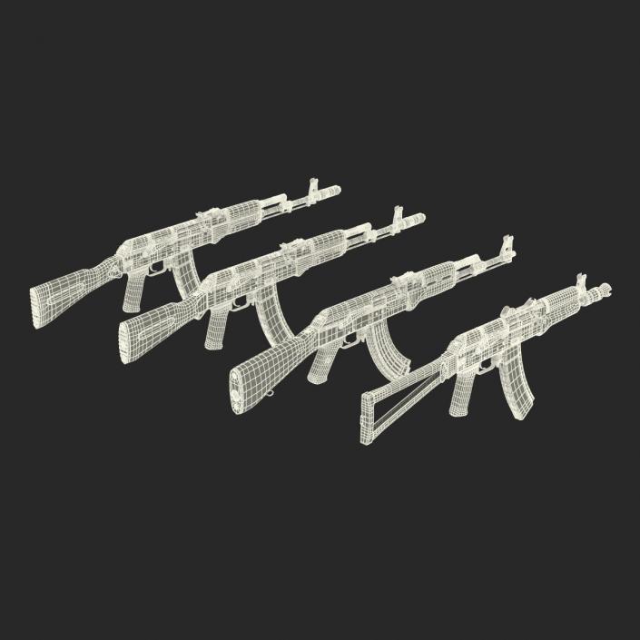 Assault Rifle AK Collection 3D