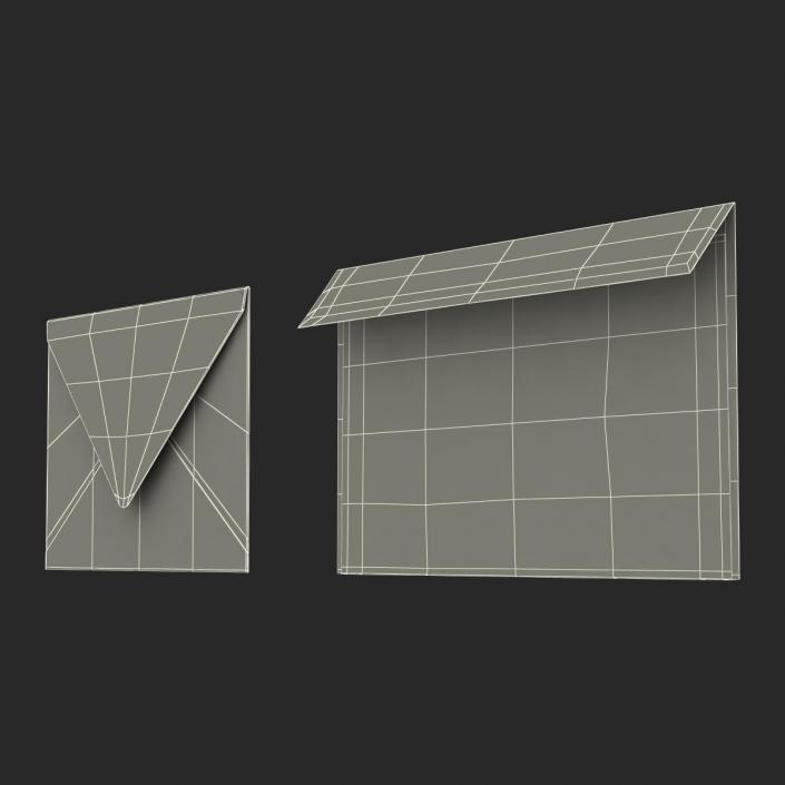 3D model Envelopes Collection