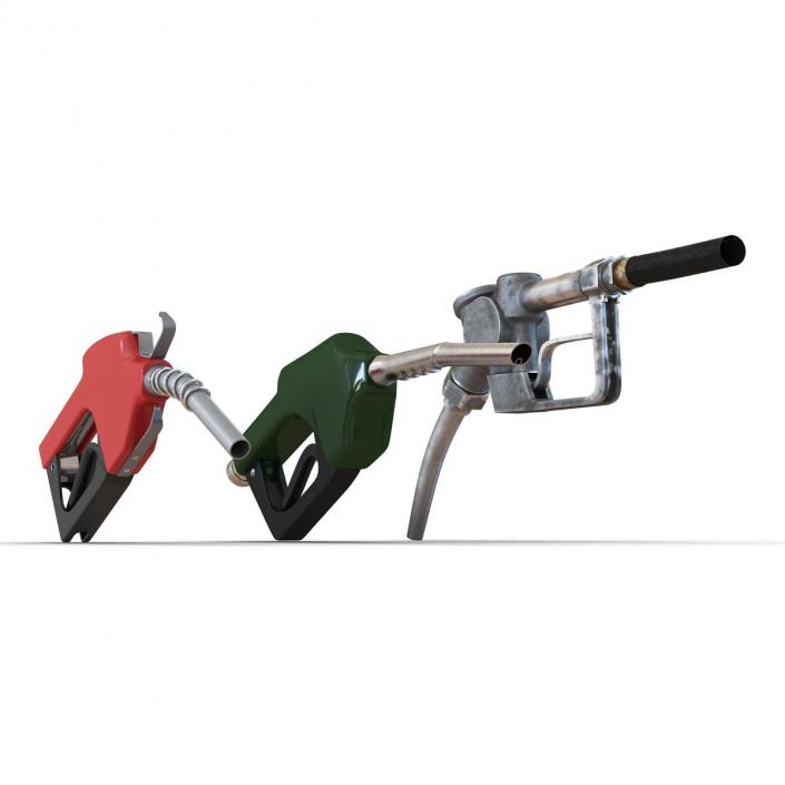 3D Fuel Nozzles Collection model