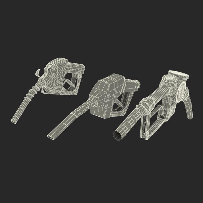 3D Fuel Nozzles Collection model