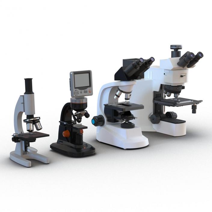 Microscopes Collection 3D