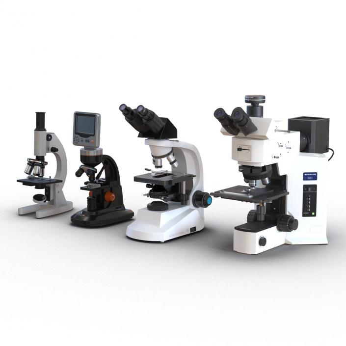 Microscopes Collection 3D