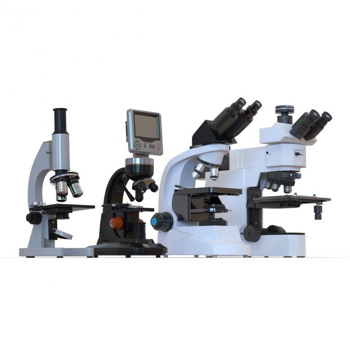 Microscopes Collection 3D