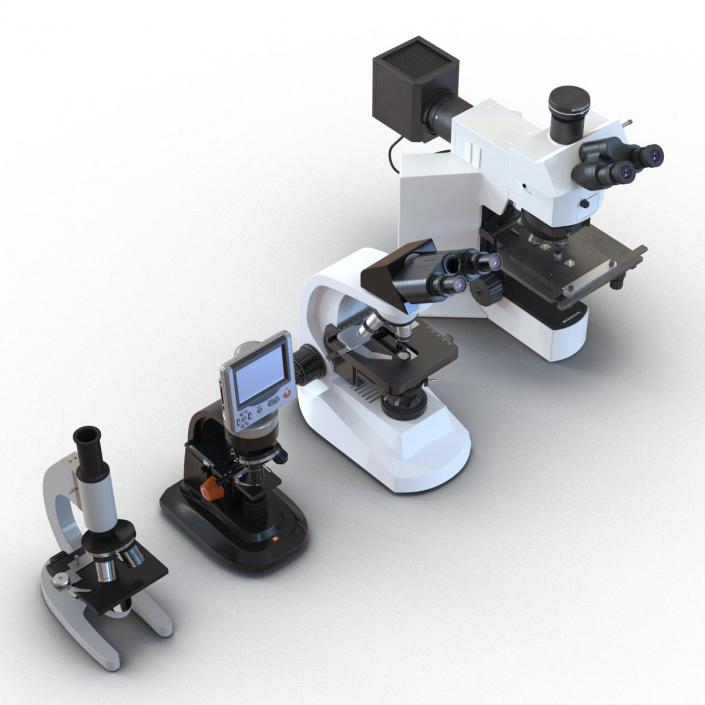 Microscopes Collection 3D