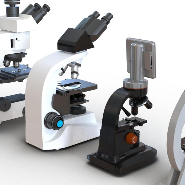 Microscopes Collection 3D