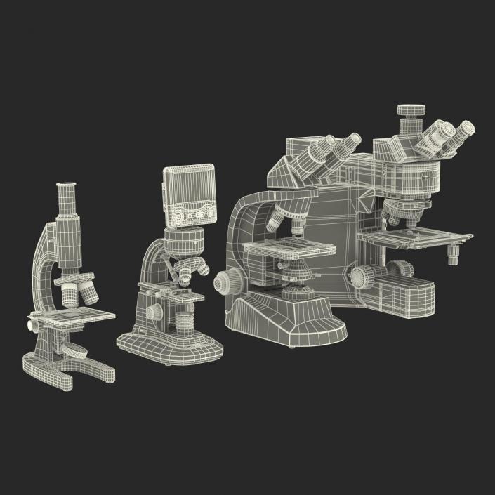 Microscopes Collection 3D