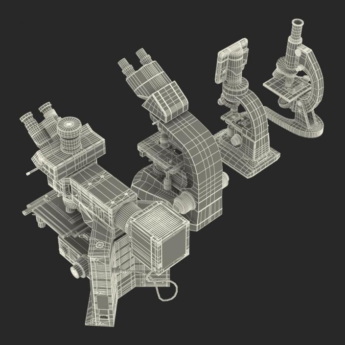 Microscopes Collection 3D