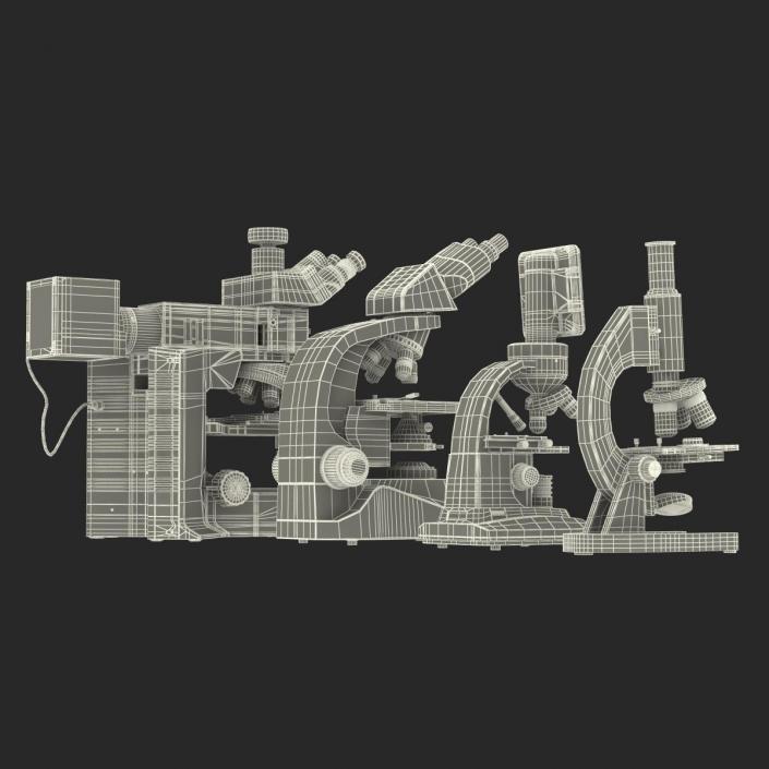 Microscopes Collection 3D