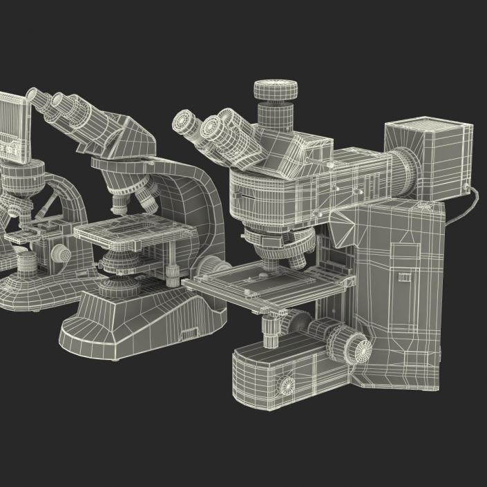 Microscopes Collection 3D