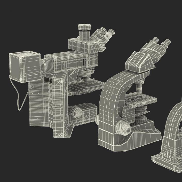 Microscopes Collection 3D