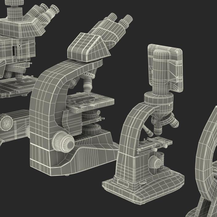 Microscopes Collection 3D