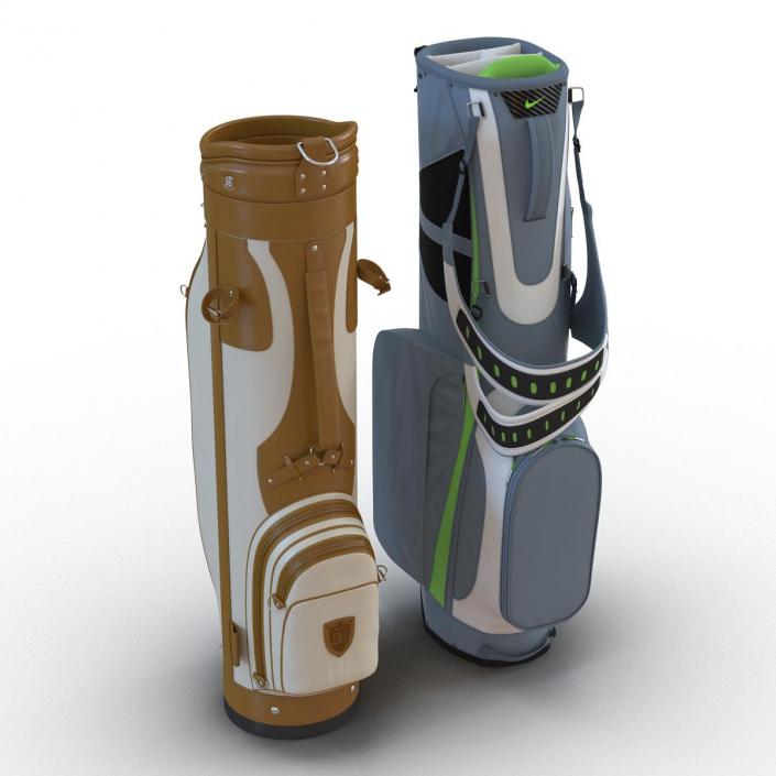 3D model Golf Bags Collection