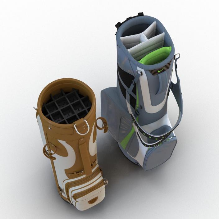 3D model Golf Bags Collection