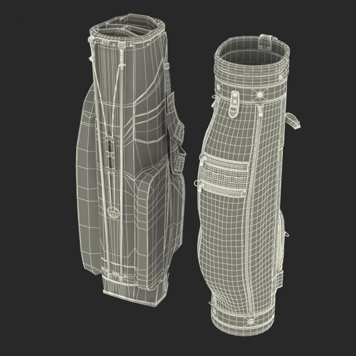 3D model Golf Bags Collection